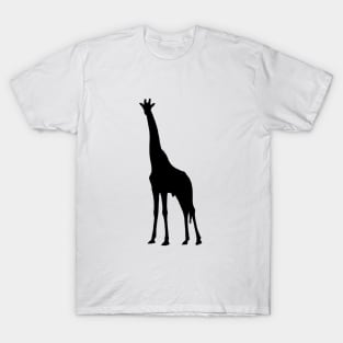 Cheerful Giraffe Silhouette T-Shirt